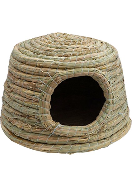 Tavşan Rahat Kulübe Saman Yatak Kobay Sincaplar Için Dayanıklı Küçük (Yurt Dışından)