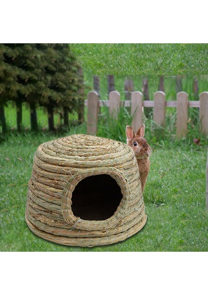 Tavşan Rahat Kulübe Saman Yatak Kobay Sincaplar Için Dayanıklı Küçük (Yurt Dışından) modelleri