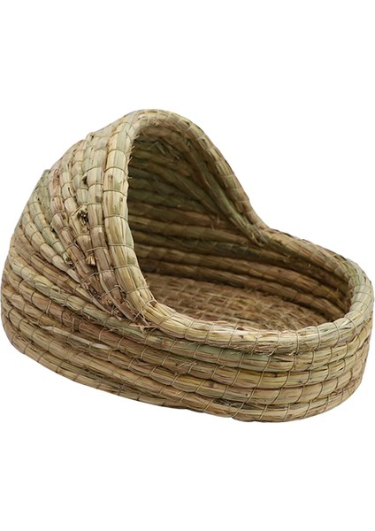 El Dokuma Tavşan Yatak Terlik Şekilli Saman Hamster Yuvası Fareler Için 15CMX10CM (Yurt Dışından) fırsatları