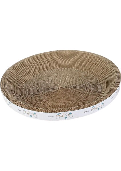 Cats Scrater Cardboard Cat Scracer Tahta Kanepe Nest Karton Kedi Yatağı 43CM (Yurt Dışından)