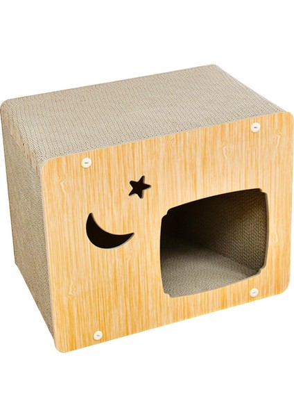 Kedi Scrater House Kedi Kırpma Tahtası, Aşınmaya Dayanıklı Oluklu Kağıt, M (Yurt Dışından)