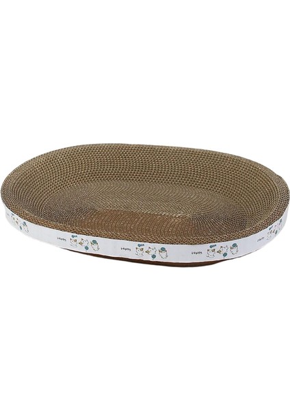 Cats Scratcher Karton Kedi Çizer Tahtası Kanepe Nest Karton Kedi Yatak Oval Oyun Için 39CM (Yurt Dışından) fırsatları