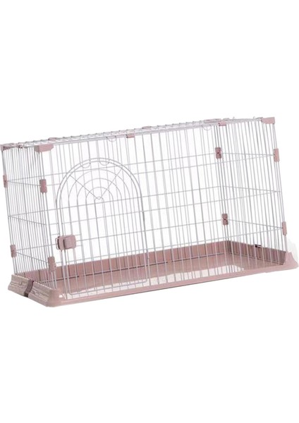 Köpek Kafesi Sandık Ulaşım Kafesi Kedi Küçük Pembe M Için Katlanır Kafes Kutusunu Takmak Kolay (Yurt Dışından)