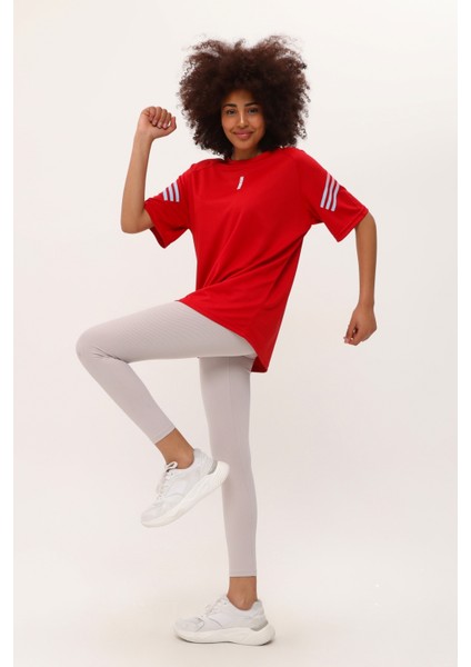 Genıus Store Kadın Spor Tişört Baskılı Fitness, Antrenman Fit fırsatları