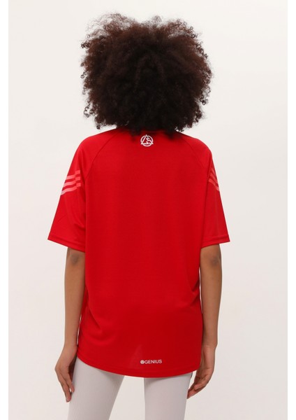 Genıus Store Kadın Spor Tişört Baskılı Fitness, Antrenman Fit indirimleri