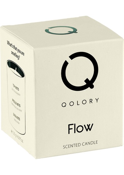 Flow Scented Candle 120 gr Dekoratif Kokulu Mum