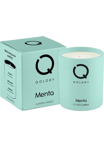 Menta Scented Candle 120 gr Dekoratif Kokulu Mum