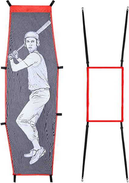 Beyzbol Hamuru, Soft Softbol Antrenmanı Ağı, Rafsız Hafif Stand (Yurt Dışından)