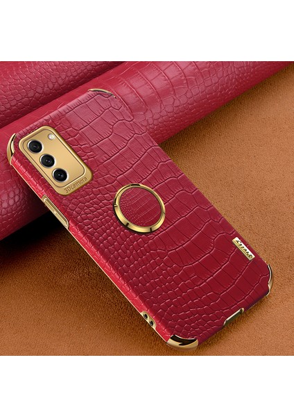 Samsung Galaxy S23 Yüzük Kickstand Telefon Kılıfı Kesin Kesim Timsah Doku Deri Kaplamalı Tpu Elektroküz Kapak (Yurt Dışından) indirimleri
