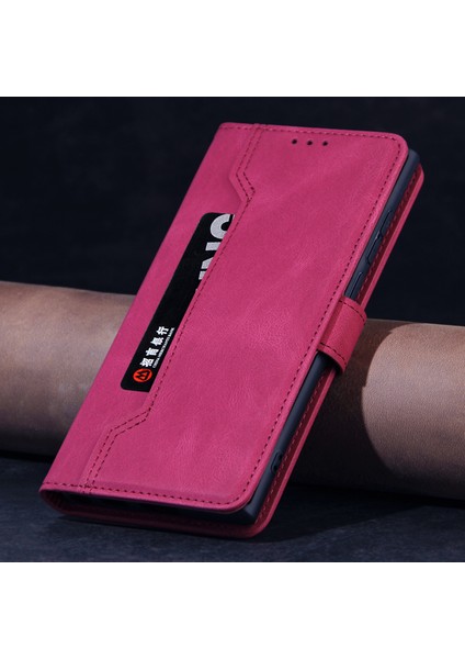 Samsung Galaxy S23 Ultra Dikiş Pu Deri Cüzdan Telefon Kapağı Dış Kart Tutucu Telefon Stand Kılıfı (Yurt Dışından) indirimleri