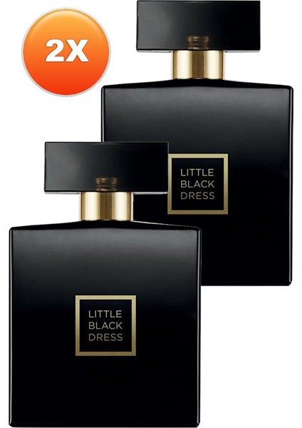 Little Black Dress Edp 50 ml Kadın Parfüm 2 Adet