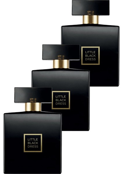 Little Black Dress 50 ml Edp Bayan Parfüm 3 Adet