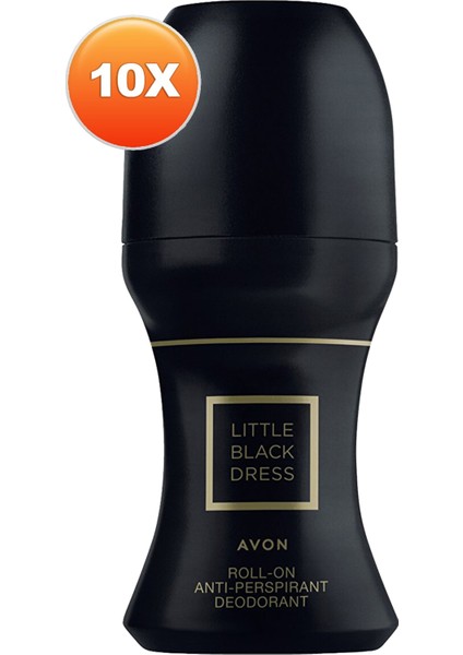 Little Black Dress Kadın Rollon 50 Ml. Onlu Set