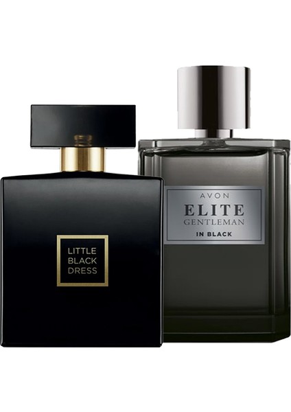 Elite Gentleman In Black Erkek Parfüm ve Little Black Dress Kadın Parfüm Paketi 125 ml