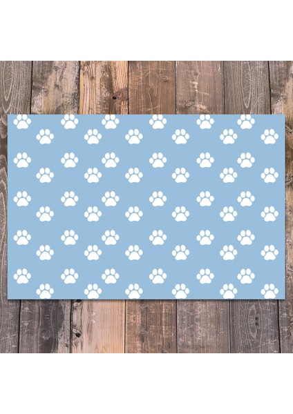 Vinil Kaymaz Tabanlı Keçe Baskılı Evcil Hayvan Pet Mama Paspası 25x40 fiyatları