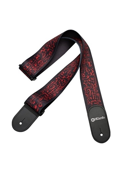 Dımarzıo DD3143 Steve Vai Print Art Strap Black Askı