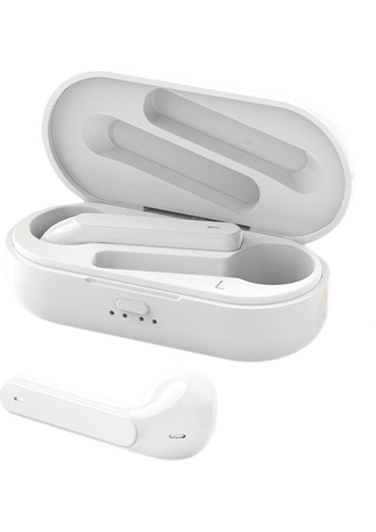 Bluetooth Uyumlu 5.0 Kablosuz Kulaklık - Beyaz (Yurt Dışından)