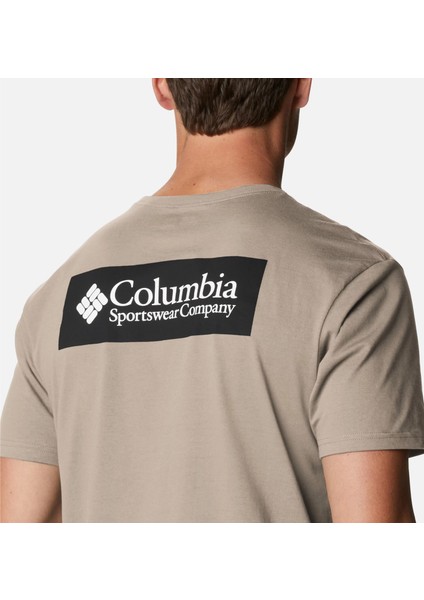 North Cascades Short Sleeve Erkek Bej Spor Tişört fırsatları