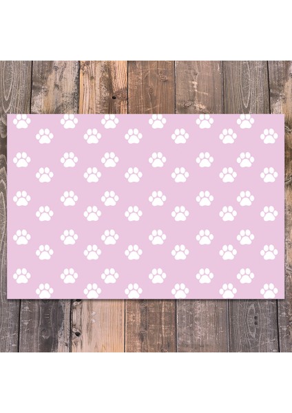 Vinil Kaymaz Tabanlı Keçe Baskılı Evcil Hayvan Pet Mama Paspası 30x45 fiyatları