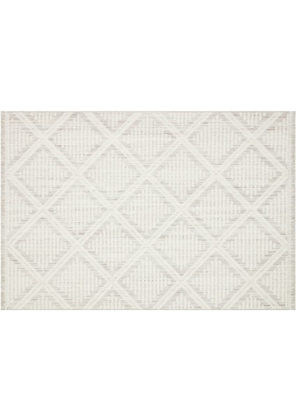 Cozy Czy 03 Grey Cream Hav Toz Vermez Modern Örgü Dokuma Makine Halısı modelleri