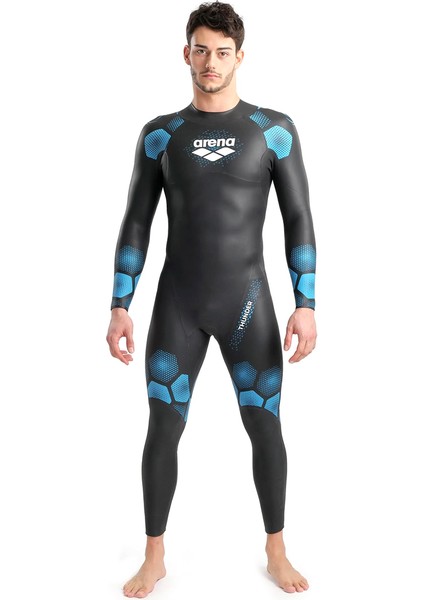 Thunder Wetsuit Erkek Siyah Yüzücü Yarış Mayosu 005631510