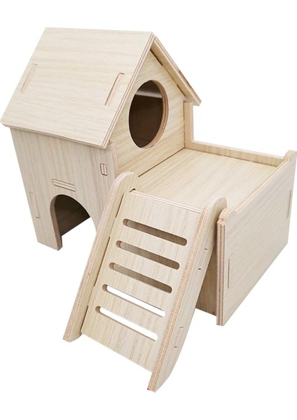 Hamster House Egzersiz Oyuncak Habitat Dekor Kafesi Fare Hamster Gine Pig 15.5CMX15CMX14CM (Yurt Dışından) indirimleri