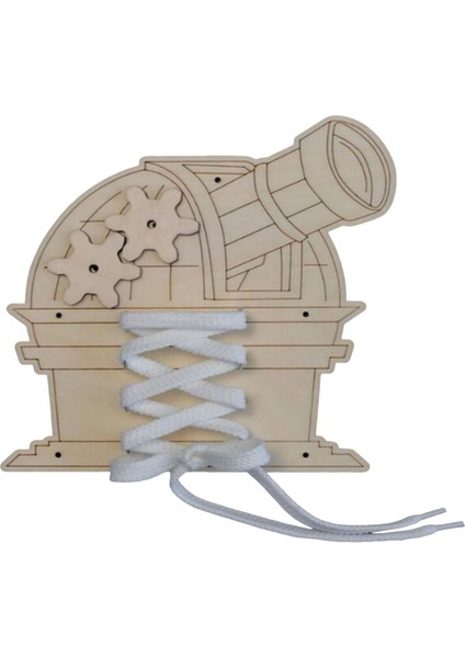 Toddlers Meşgul Kurul Parçası Montessori Meşgul Kurul Parçası Çocukların Boys Gear And Lace (Yurt Dışından)