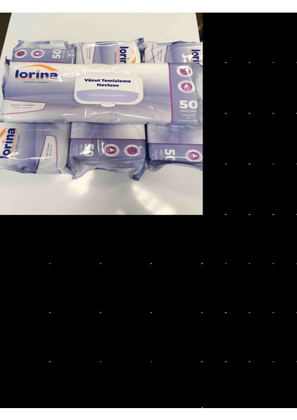 Vücut Temizleme Havlusu 4 Paket ( 200 Adet)