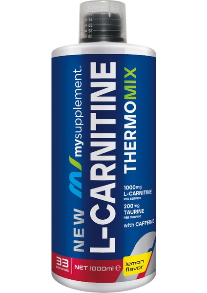 L-Carnitine Thermomix - Limon Aromalı - 1000 mg L-Karnitin 1000 ml