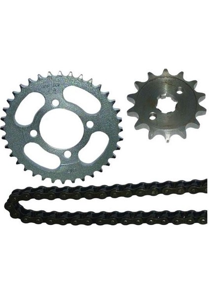 Cup Motosiklet Zincir Dişli Seti (110L-14T-36T)