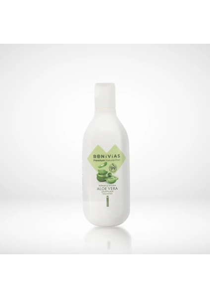 Aleovera Nemlendirici Sülfatsız Vegan Şampuan % 99 Aloevera