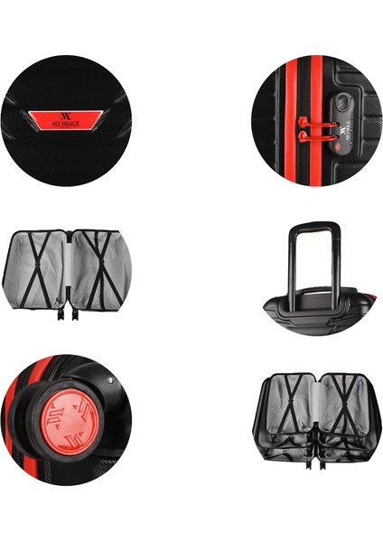 Croc Abs Orta Boy Valiz Siyah fırsatları