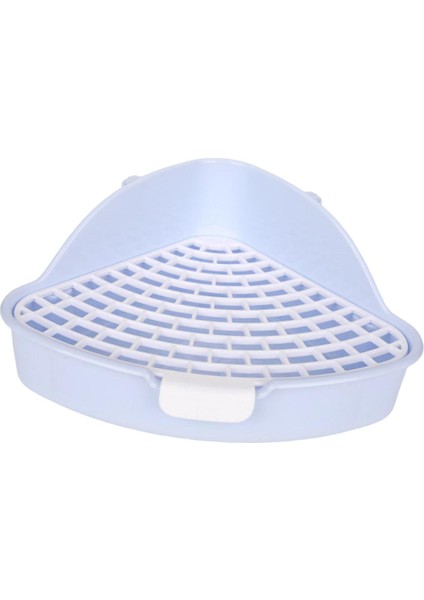 Tavşan Çöp Kutusu Yatak Kutusu Bunnies Tavşan Malzemeleri Için Köşe Tuvalet Kutusu Mavi (Yurt Dışından) fiyatları