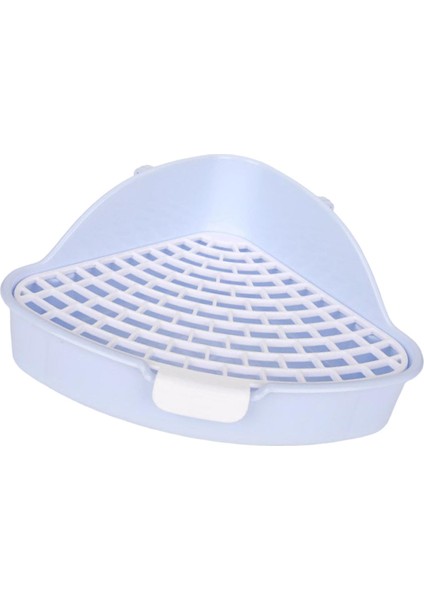 Tavşan Çöp Kutusu Yatak Kutusu Bunnies Tavşan Malzemeleri Için Köşe Tuvalet Kutusu Mavi (Yurt Dışından) modelleri