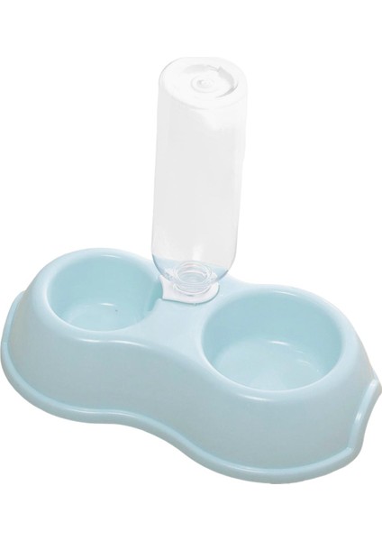Evcil Hayvanlar Su ve Gıda Kase Seti Köpek Yavrusu Besleyici Içme Çift Kedi Köpekler Kase Mavi (Yurt Dışından) modelleri