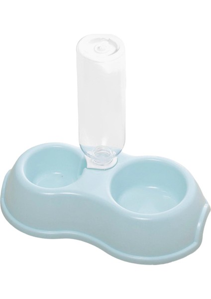 Evcil Hayvanlar Su ve Gıda Kase Seti Köpek Yavrusu Besleyici Içme Çift Kedi Köpekler Kase Mavi (Yurt Dışından) fırsatları