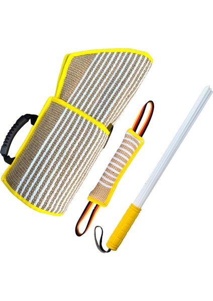 3pcs Köpek Isırığı Eğitimi Set Köpek Isırığı Tug Oyuncak Evcil Hayvan Malzemeleri Sarı Isırma (Yurt Dışından) indirimleri