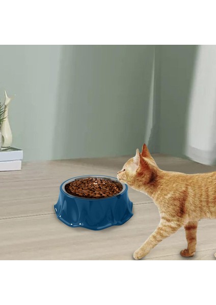 Kedi Yiyecek Veya Su Anti Çeviren Kedi Maması Kase Tavuk Tavşanlar Mavisi Için Sevi mli (Yurt Dışından) fiyatları