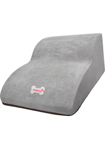 Köpek Merdivenleri Küçük Köpekler Için Rampalar Kaymaz Dip Çıkarılabilir Kapak Merdiveni gri (Yurt Dışından) fiyatları