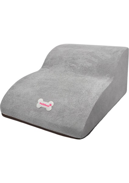 Köpek Merdivenleri Küçük Köpekler Için Rampalar Kaymaz Dip Çıkarılabilir Kapak Merdiveni gri (Yurt Dışından) fırsatları