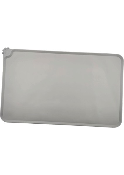 Köpek Kedi Kasesi Mat Katlanabilir Silikon Placemat Köpek Kedi Besleme Paspas Placemat gri (Yurt Dışından) indirimleri
