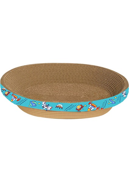 Oluklu Kedi Çizik Karton Çizik Oluklu Eğitim Oyuncak Salonu 55CMX10CM (Yurt Dışından)