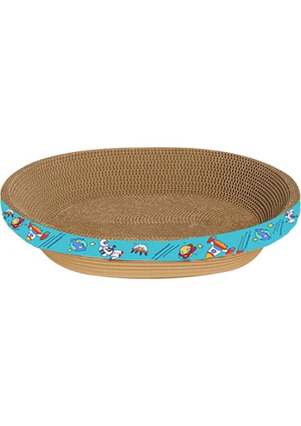 Oluklu Kedi Çizik Karton Çizik Oluklu Eğitim Oyuncak Salonu 55CMX10CM (Yurt Dışından)