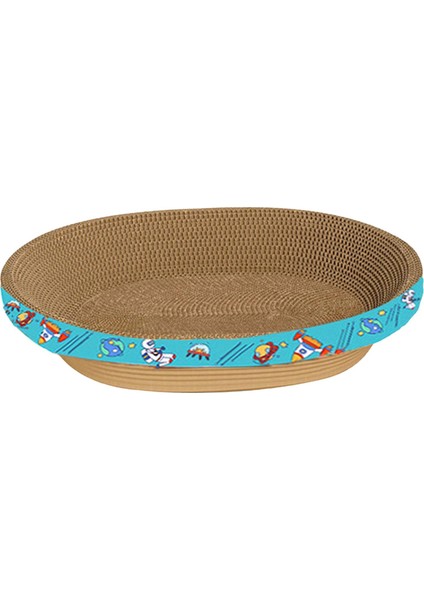 Oluklu Kedi Çizik Karton Çizik Oluklu Eğitim Oyuncak Salonu 55CMX10CM (Yurt Dışından)