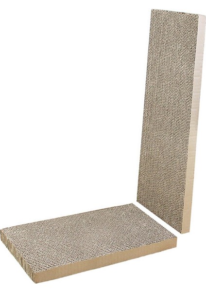 Kedi Scratcher Karton Dikey Kedi Çizik Ped Salonu Yatağı Öğütme Pençeleri L Şekilli Çizik Değiştir (Yurt Dışından)