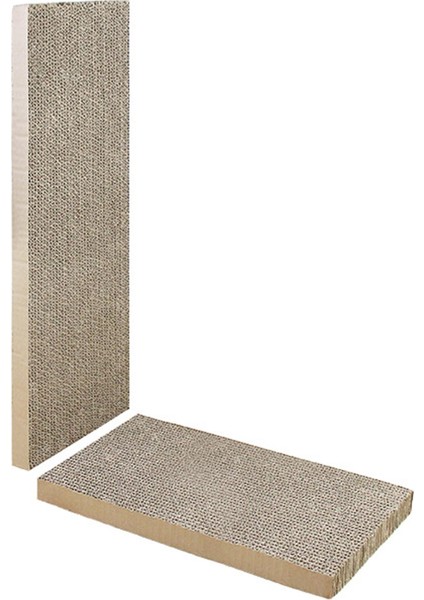 Kedi Scratcher Karton Dikey Kedi Çizik Ped Salonu Yatağı Öğütme Pençeleri L Şekilli Çizik Değiştir (Yurt Dışından) modelleri