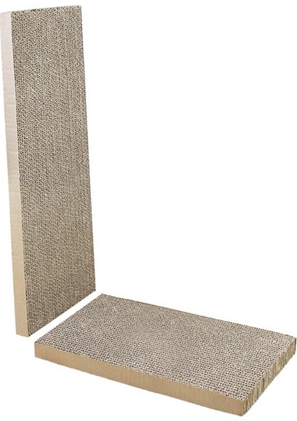 Kedi Scratcher Karton Dikey Kedi Çizik Ped Salonu Yatağı Öğütme Pençeleri L Şekilli Çizik Değiştir (Yurt Dışından) fırsatları