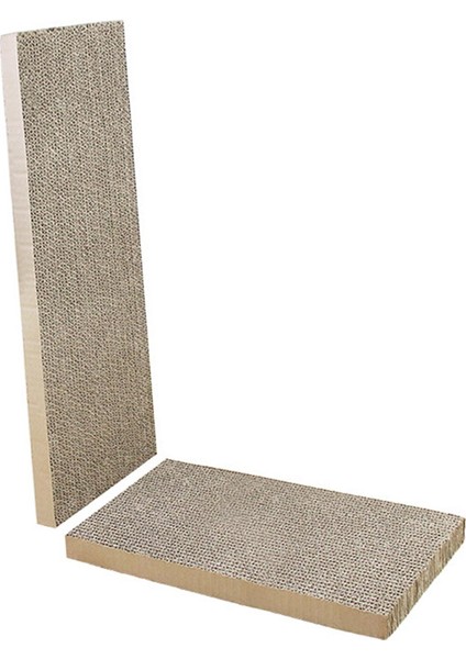 Kedi Scratcher Karton Dikey Kedi Çizik Ped Salonu Yatağı Öğütme Pençeleri L Şekilli Çizik Değiştir (Yurt Dışından) indirimleri