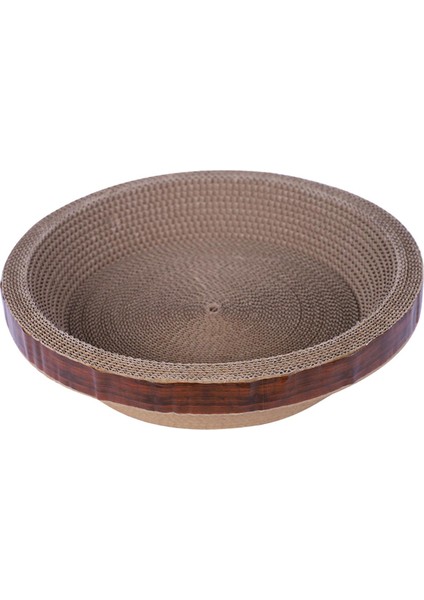 Cats Scratcher Karton Salonu Yatak Eğitim Oyuncak Lounger Mat Scratch Pad Xl 50CMX9CM (Yurt Dışından)