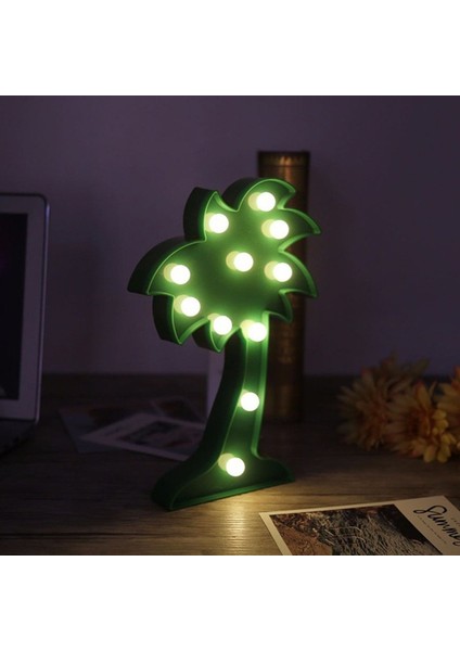 Palm LED Light Decor LED Işıklı Palmiye Ağacı Pilli LED Işık Gün Işığı LED Işık Kır Düğünü Dekorları modelleri